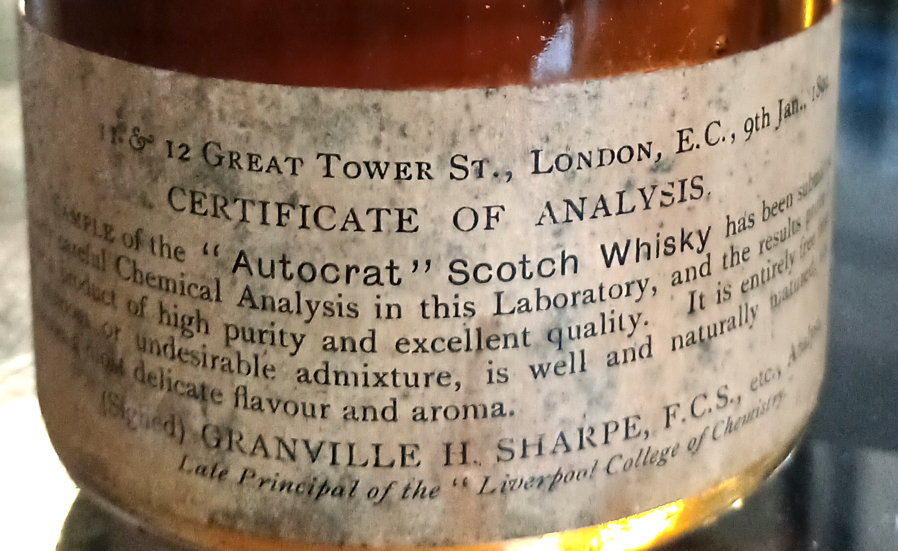 Autocrat Scotch