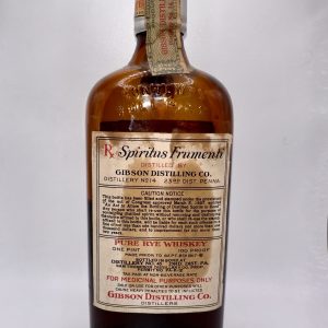 Gibson's Pure Rye Whiskey
