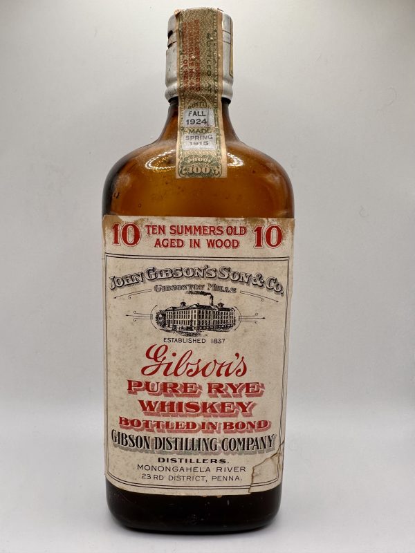 Gibson's Pure Rye Whiskey