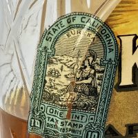 Kentucky Sunshine Whiskey CA Tax Stamp