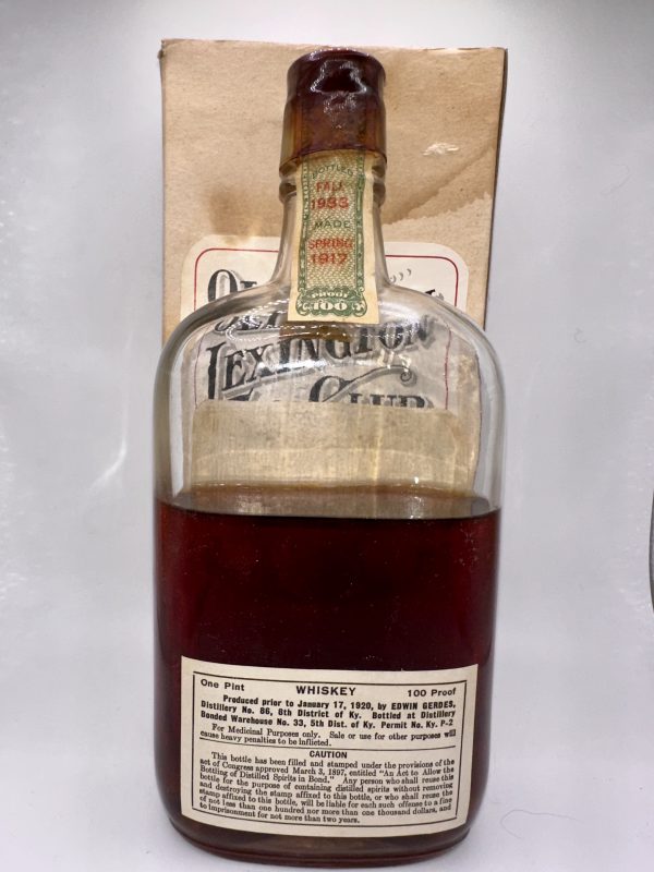 Old Lexington Club Medicinal Whiskey