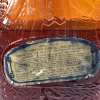 Old Quaker Rye Whiskey Back Detail