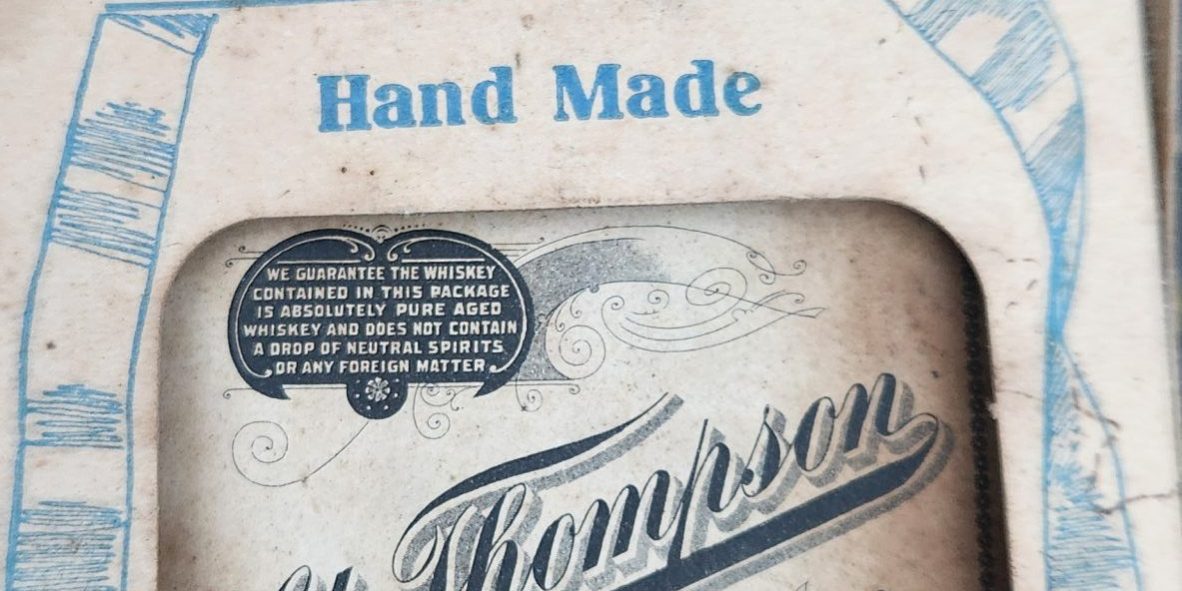 Old Thompson Special Whiskey