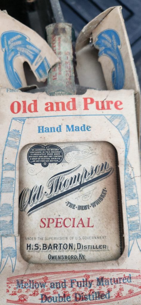 Old Thompson Special Whiskey