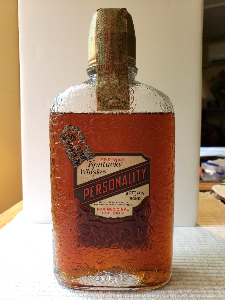 Kentucky Personality Whiskey