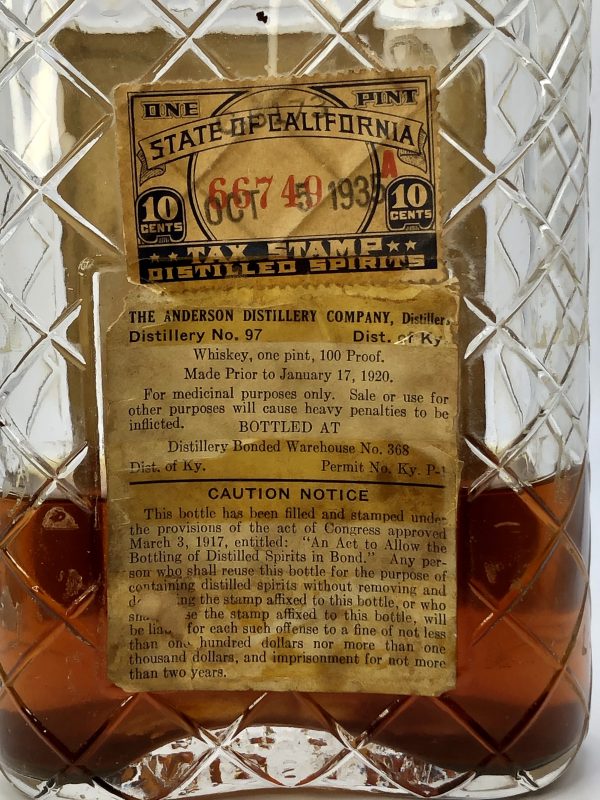 Ramshead Whiskey Back Detail