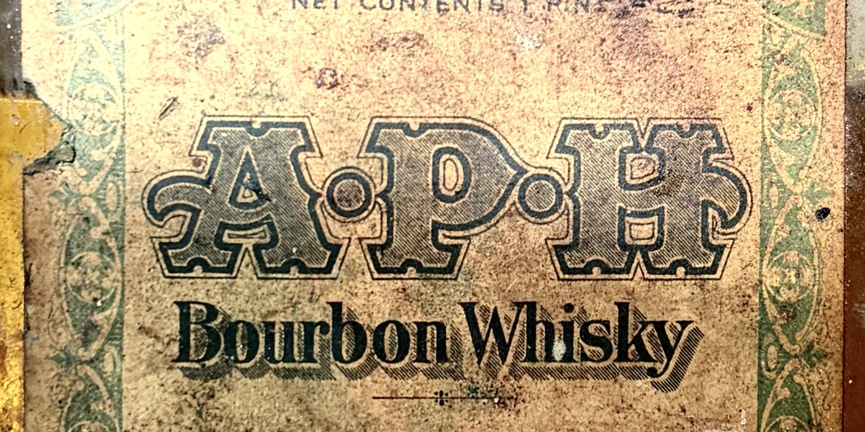 A.P.H. Hotaling Medicinal Whiskey Bottle A.P.H. Hotaling Medicinal Whiskey Bottle