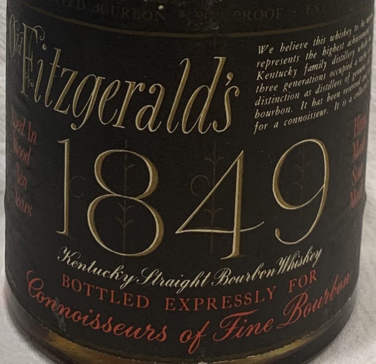 Very Old Fitzgerald 1849 featured