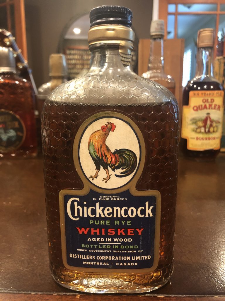 Chicken Cock Pure Rye Whiskey