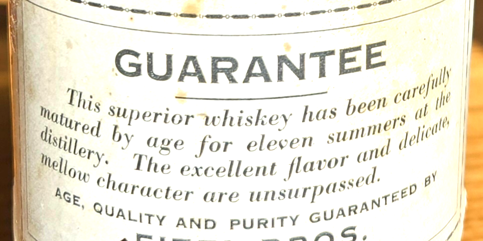 Old Crow Whiskey