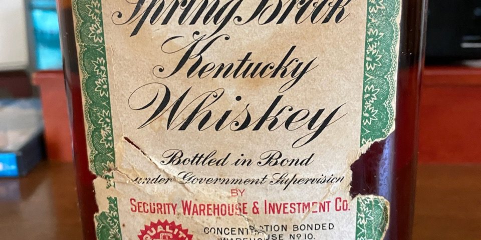 Old Spring Brook Whiskey