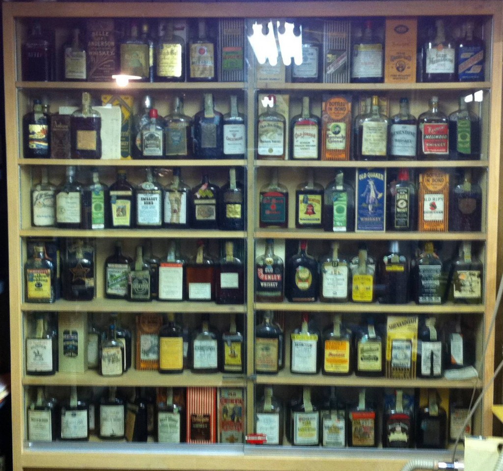 Identify the Prohibition Whiskey Bottles