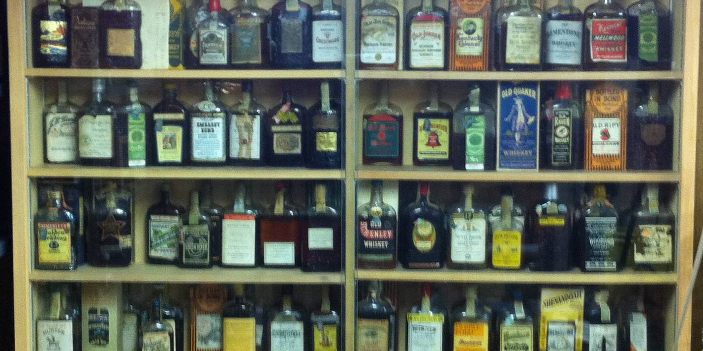 Identify the Prohibition Whiskey Bottles